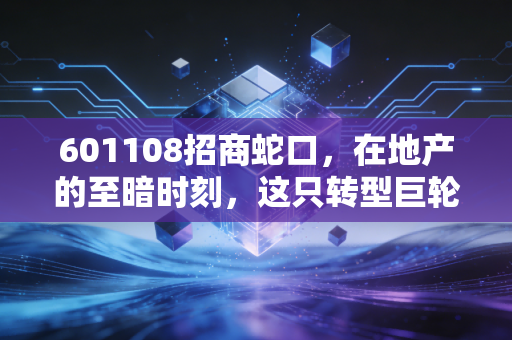 601108招商蛇口,在地产的至暗时刻,这只转型巨轮能否成为你的避风港?