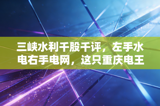三峡水利千股千评,左手水电右手电网,这只重庆电王到底值不值得长情持有?