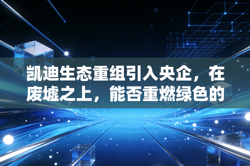 凯迪生态重组引入央企，在废墟之上，能否重燃绿色的希望之火？