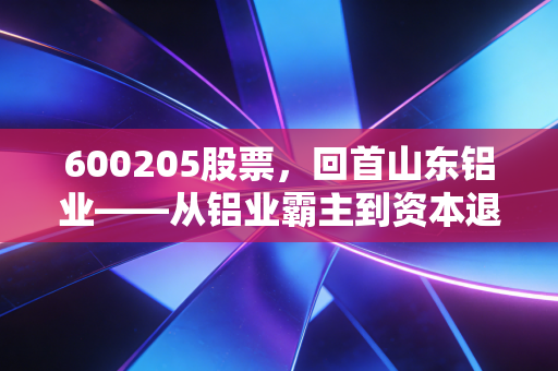 600205股票,回首山东铝业——从铝业霸主到资本退市的经典一课