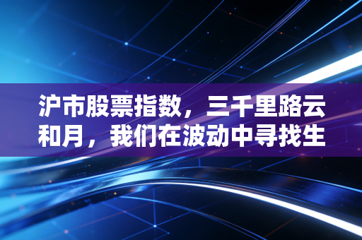 沪市股票指数，三千里路云和月，我们在波动中寻找生活的锚点