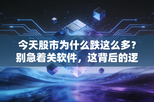今天股市为什么跌这么多？别急着关软件，这背后的逻辑其实并不复杂