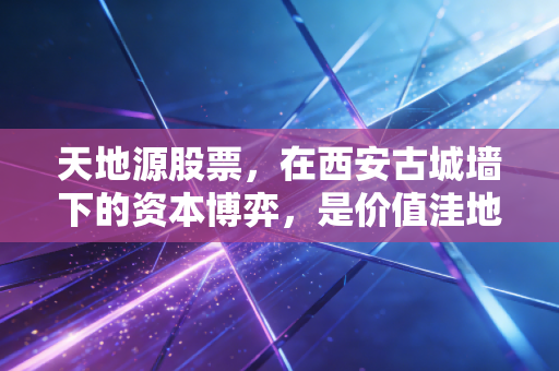 天地源股票，在西安古城墙下的资本博弈，是价值洼地还是困兽之斗？