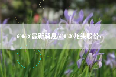 600630最新消息(600630龙头股份)