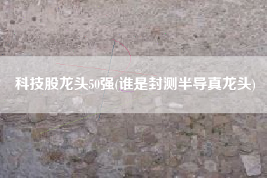 科技股龙头50强(谁是封测半导真龙头)