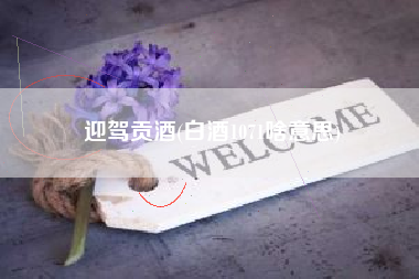 迎驾贡酒(白酒1071啥意思)