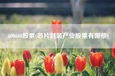 600608股票(芯片封装产业股票有哪些)