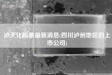 泸天化股票最新消息(四川泸州地区的上市公司)