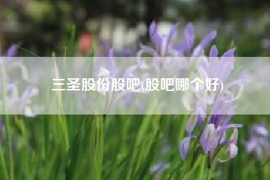 三圣股份股吧(股吧哪个好)