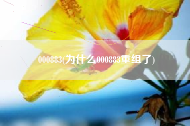 000883(为什么000883重组了)