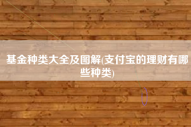 基金种类大全及图解(支付宝的理财有哪些种类)