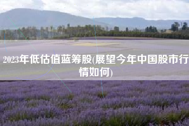 详细阅读:2023年低估值蓝筹股(展望今年中国股市行情如何) 2023年低估值蓝筹股(展望今年中国股市行情如何)