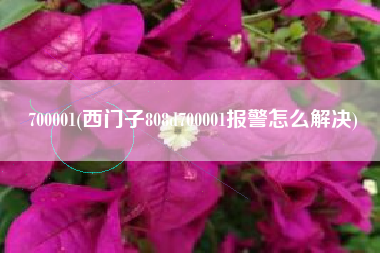 详细阅读:700001(西门子808d700001报警怎么解决) 700001(西门子808d700001报警怎么解决)