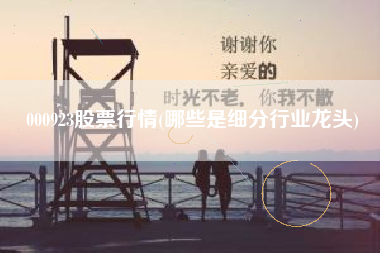详细阅读:000923股票行情(哪些是细分行业龙头) 000923股票行情(哪些是细分行业龙头)