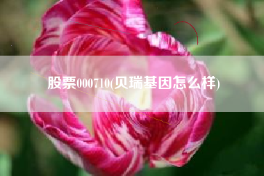 详细阅读:股票000710(贝瑞基因怎么样) 股票000710(贝瑞基因怎么样)