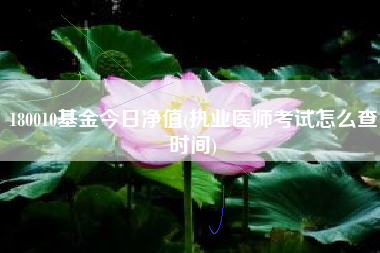 详细阅读:180010基金今日净值(执业医师考试怎么查时间) 180010基金今日净值(执业医师考试怎么查时间)