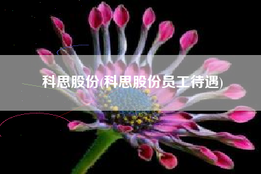 详细阅读:科思股份(科思股份员工待遇) 科思股份(科思股份员工待遇)