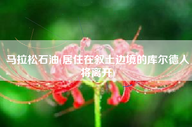 详细阅读:马拉松石油(居住在叙土边境的库尔德人将离开) 马拉松石油(居住在叙土边境的库尔德人将离开)