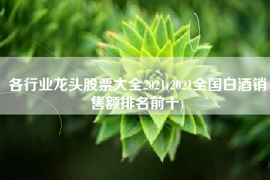 各行业龙头股票大全2021(2021全国白酒销售额排名前十)