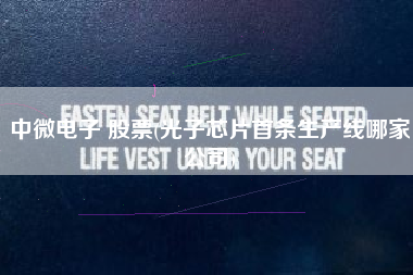 中微电子 股票(光子芯片首条生产线哪家公司)