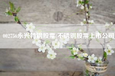 详细阅读:002756永兴特钢股票(不锈钢股票上市公司) 002756永兴特钢股票(不锈钢股票上市公司)