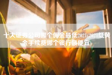 十大证券公司哪个佣金最低2021(2021纸黄金手续费哪个银行最便宜)