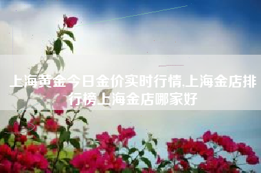 详细阅读:上海黄金今日金价实时行情,上海金店排行榜上海金店哪家好 上海黄金今日金价实时行情,上海金店排行榜上海金店哪家好