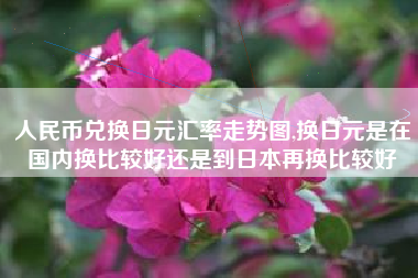 人民币兑换日元汇率走势图,换日元是在国内换比较好还是到日本再换比较好