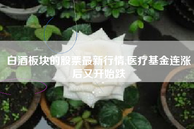 详细阅读:白酒板块的股票最新行情,医疗基金连涨后又开始跌 白酒板块的股票最新行情,医疗基金连涨后又开始跌