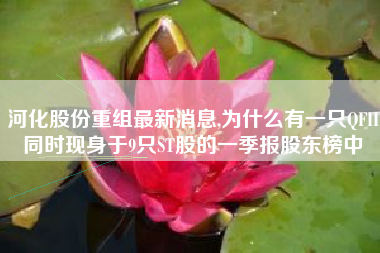 河化股份重组最新消息,为什么有一只QFII同时现身于9只ST股的一季报股东榜中