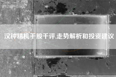 汉钟精机千股千评,走势解析和投资建议