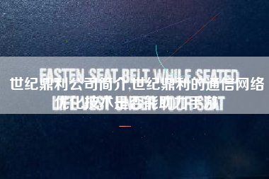 世纪鼎利公司简介,世纪鼎利的通信网络优化技术是否能助力手游