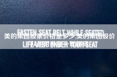 美的集团股票价格是多少,美的集团股价从何时升至一年新高