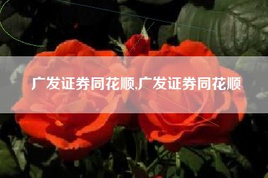 广发证券同花顺,广发证券同花顺