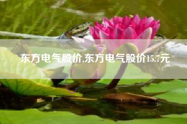东方电气股价,东方电气股价15.7元