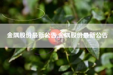 金隅股份最新公告,金隅股份最新公告