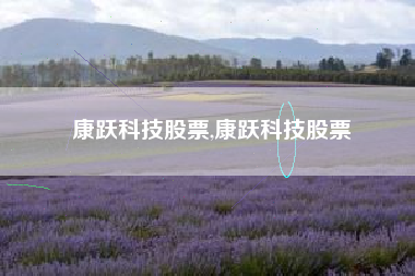 康跃科技股票,康跃科技股票