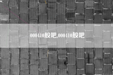 000410股吧,000410股吧