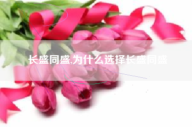 长盛同盛,为什么选择长盛同盛
