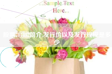 股票787432简介,发行价以及发行规模是多少