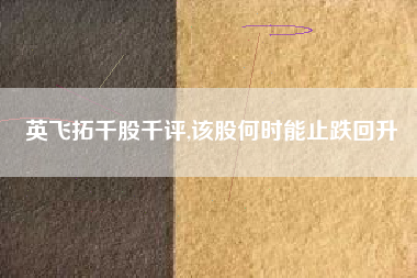 英飞拓千股千评,该股何时能止跌回升
