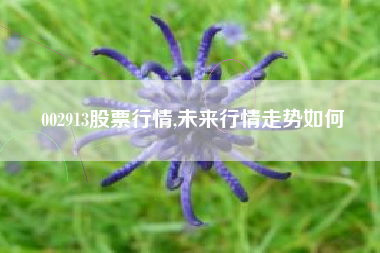 002913股票行情,未来行情走势如何