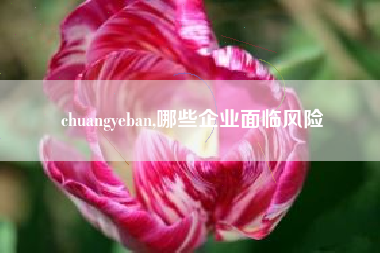 chuangyeban,哪些企业面临风险