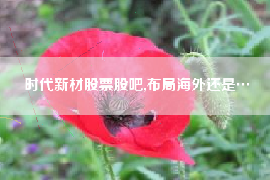 时代新材股票股吧,布局海外还是…