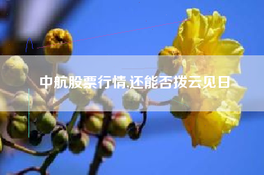 中航股票行情,还能否拨云见日