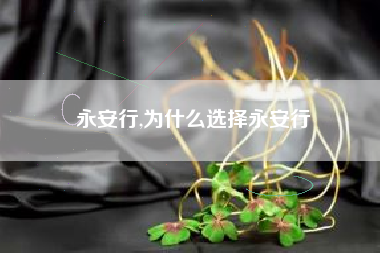 永安行,为什么选择永安行