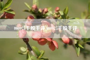 000975千股千评,000975千股千评