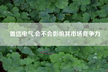 置信电气,会不会影响其市场竞争力