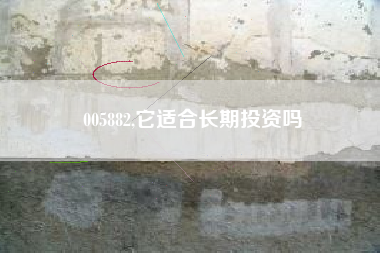 005882,它适合长期投资吗
