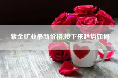 紫金矿业最新价格,接下来趋势如何